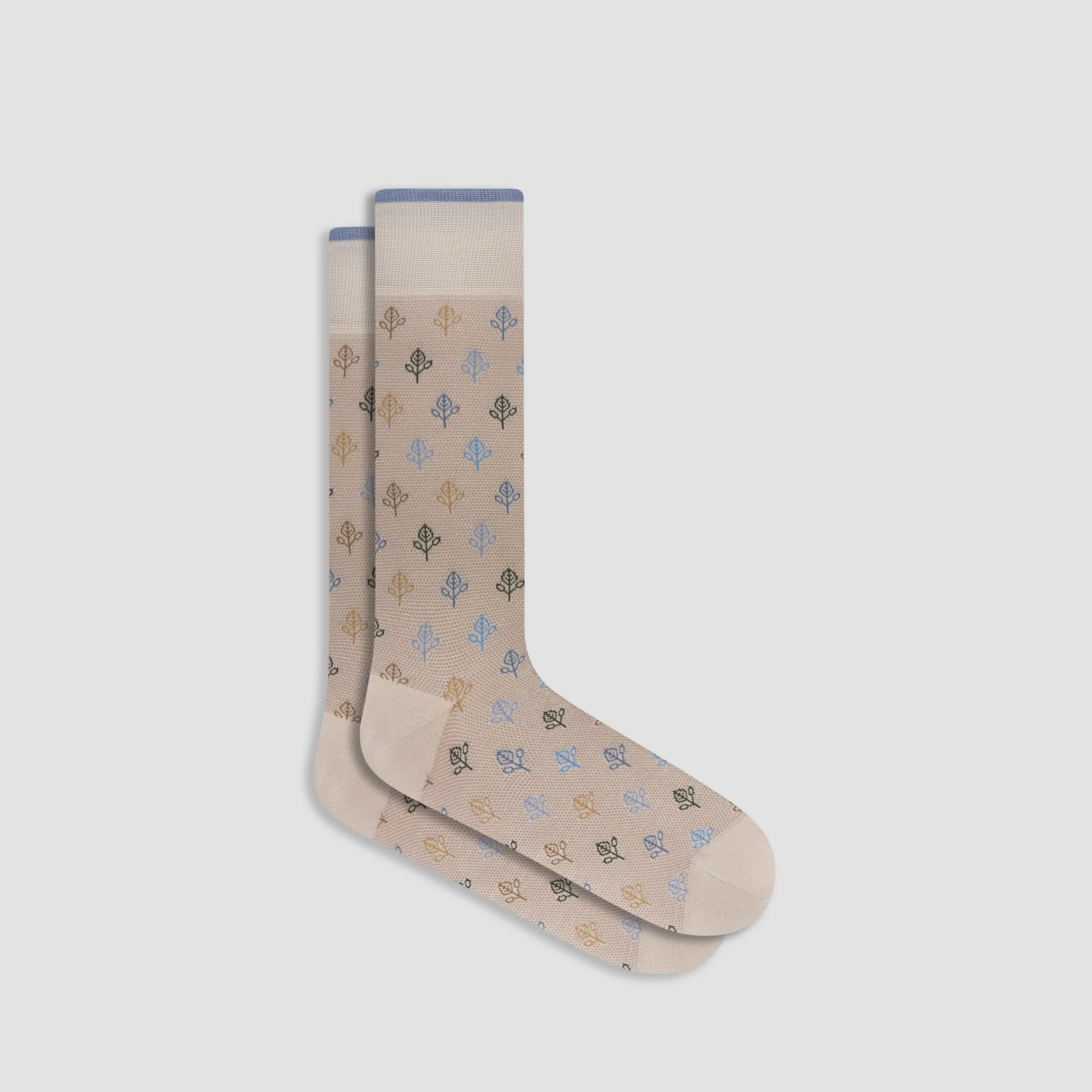 Abstract Mid-Calf Socks