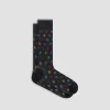 Abstract Mid-Calf Socks