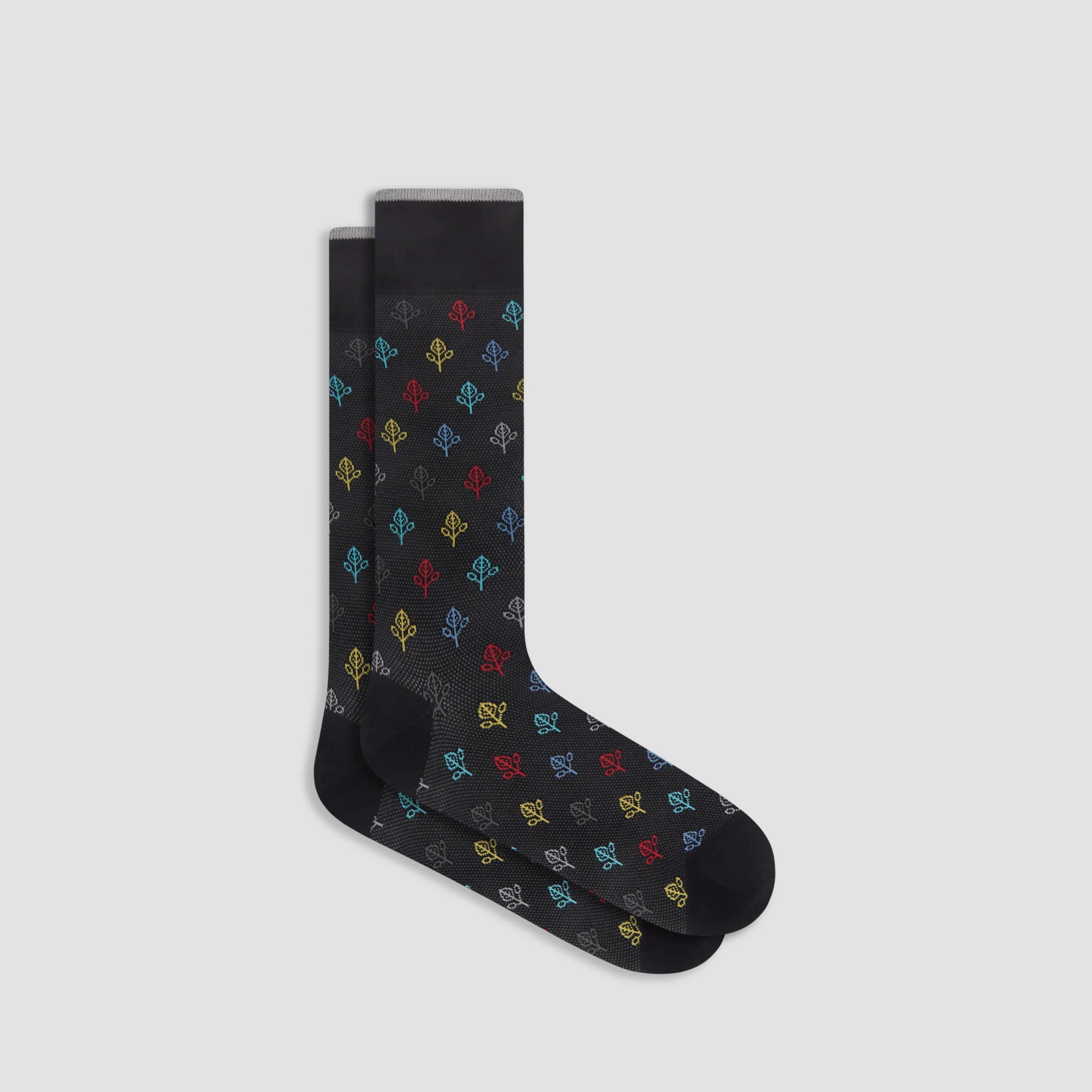 Abstract Mid-Calf Socks