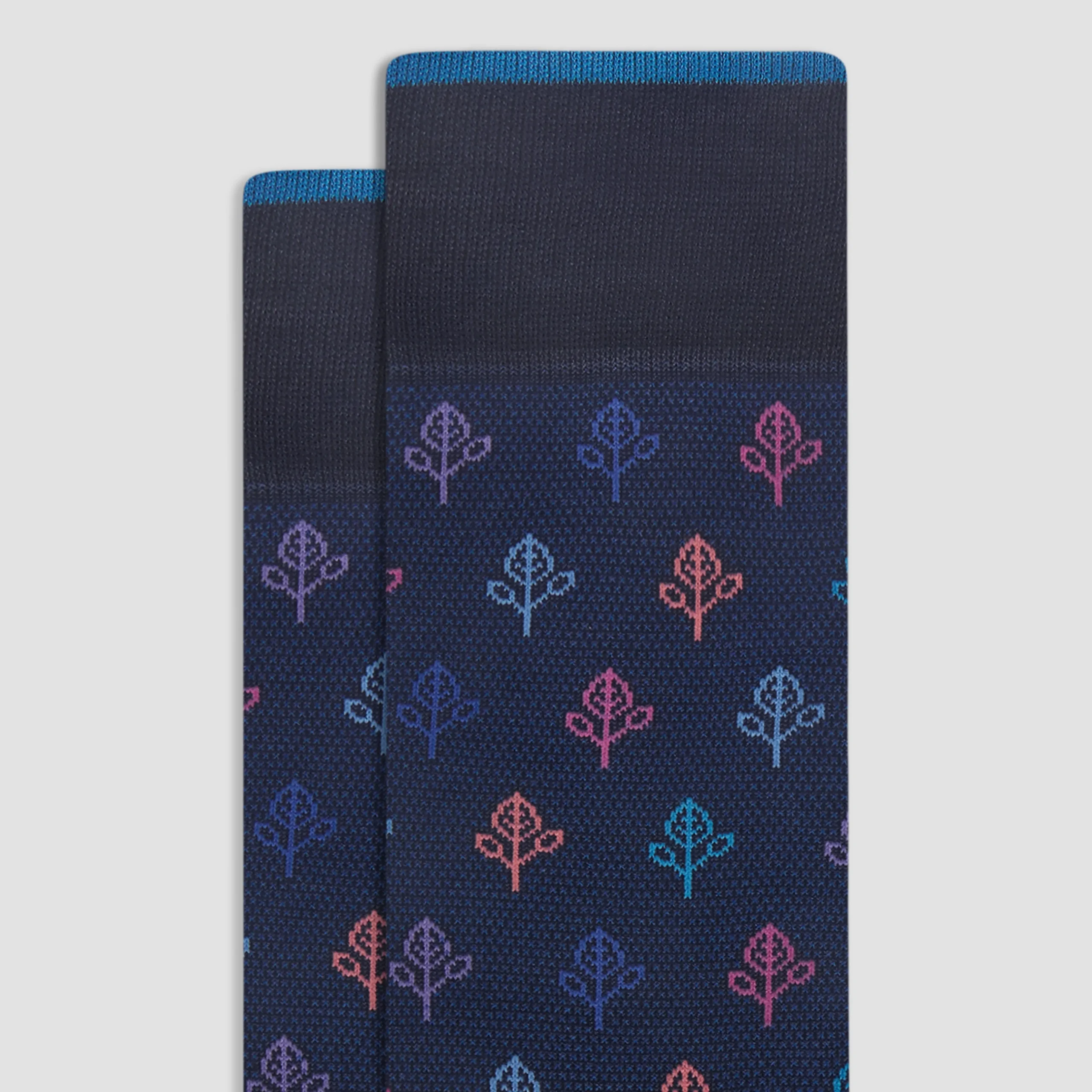 Abstract Mid-Calf Socks