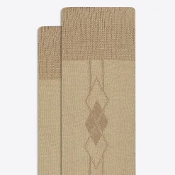Argyle Mid-Calf Socks