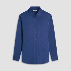 Axel Micro Check Jacquard Shirt