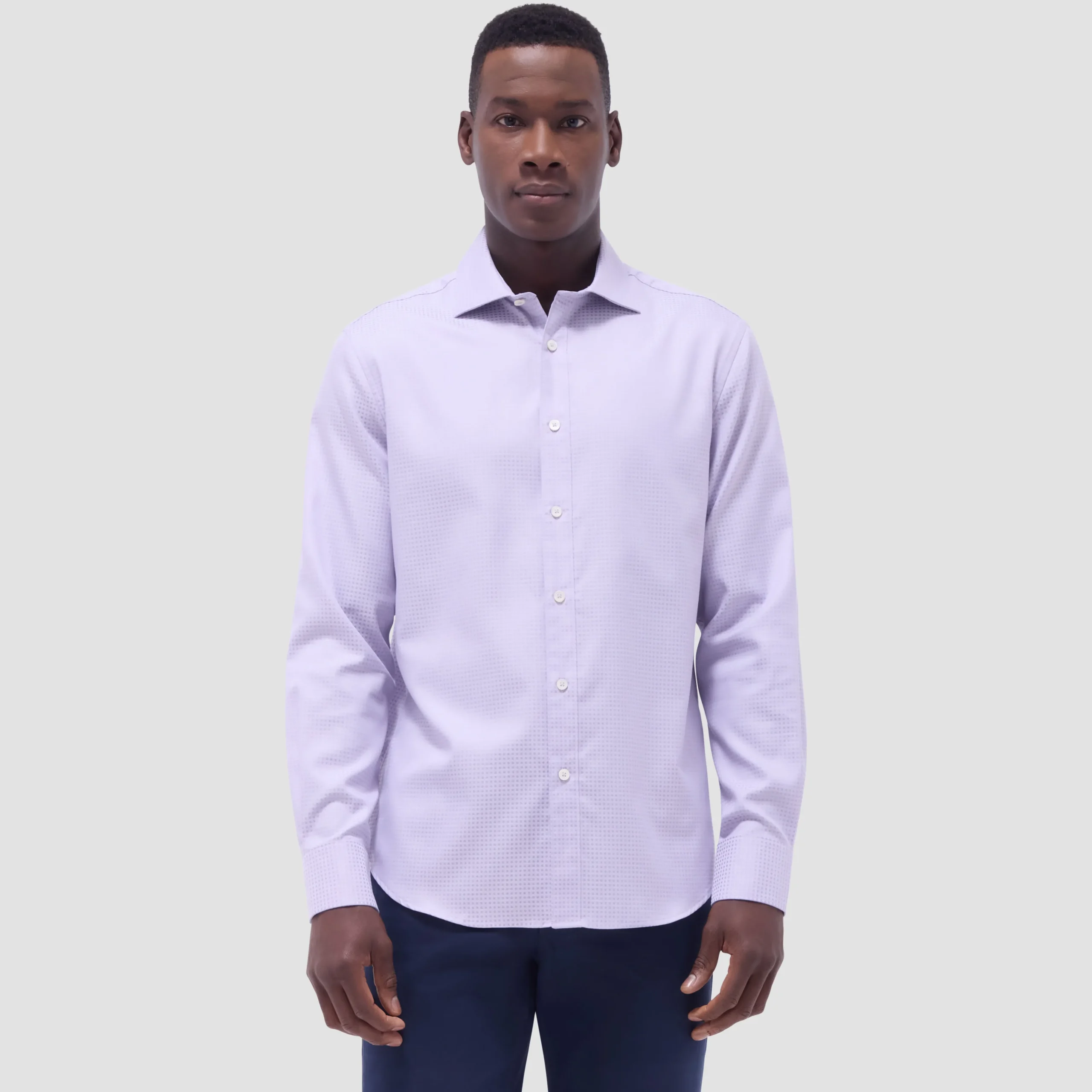 Axel Micro Check Jacquard Shirt