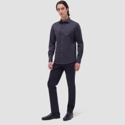 Axel Micro Check Jacquard Shirt