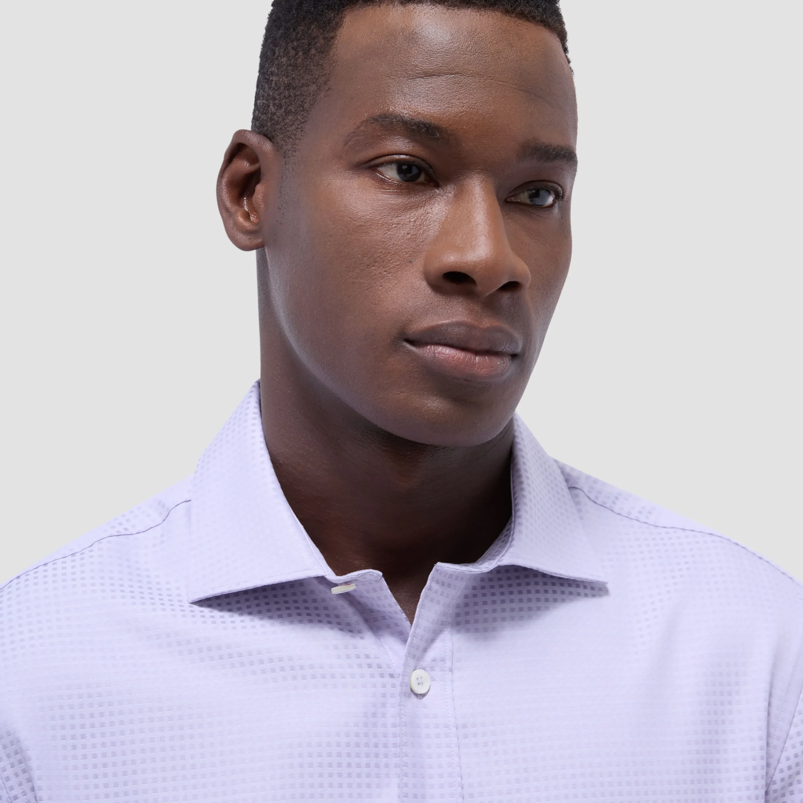 Axel Micro Check Jacquard Shirt