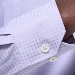 Axel Micro Check Jacquard Shirt