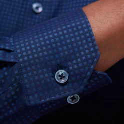 Axel Micro Check Jacquard Shirt