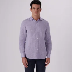 Axel Solid Linen Shirt