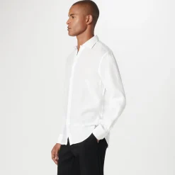 Axel Solid Linen Shirt