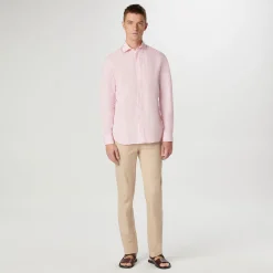 Axel Solid Linen Shirt