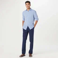 Axel Solid Linen Shirt