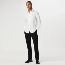 Axel Solid Linen Shirt