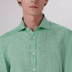 Axel Solid Linen Shirt