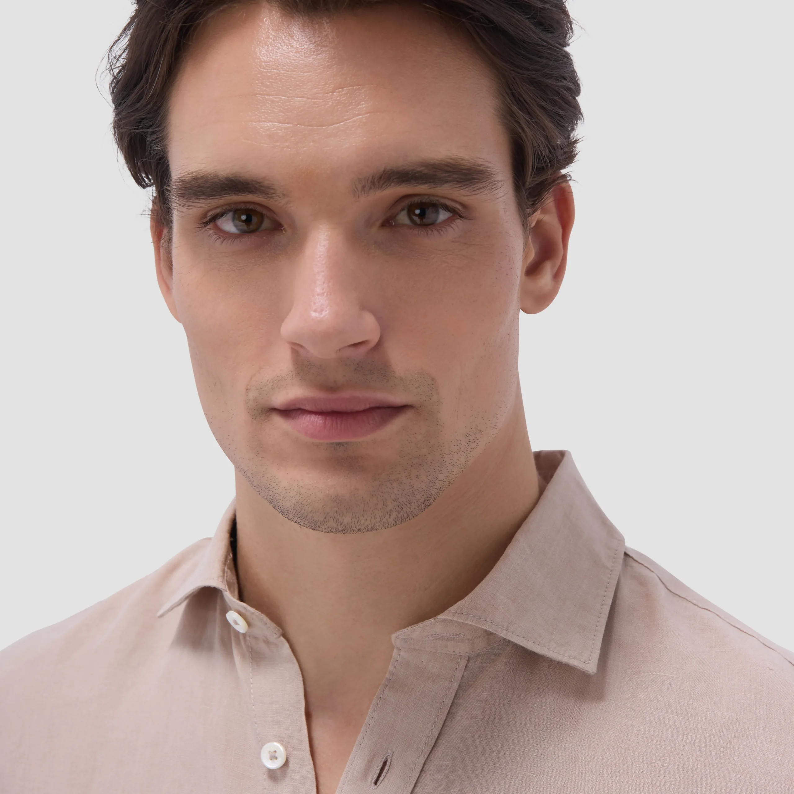 Axel Solid Linen Shirt