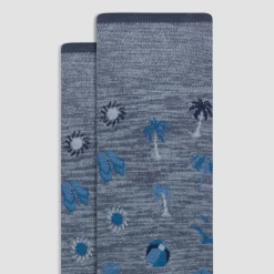 Beach Vibe Mid-Calf Socks