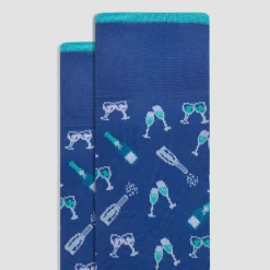 Champagne Mid-Calf Socks