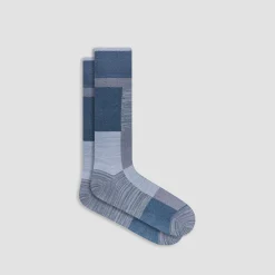 Check Mid-Calf Socks