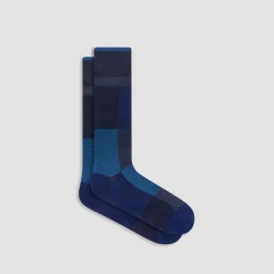 Check Mid-Calf Socks