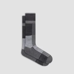 Check Mid-Calf Socks