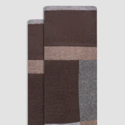 Check Mid-Calf Socks