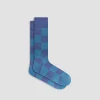Checkerboard Mid-Calf Socks