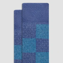 Checkerboard Mid-Calf Socks