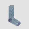 Chevron Abstract Mid-Calf Socks