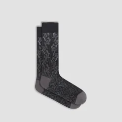 Chevron Abstract Mid-Calf Socks