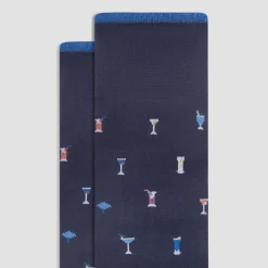 Cocktail Mid-Calf Socks