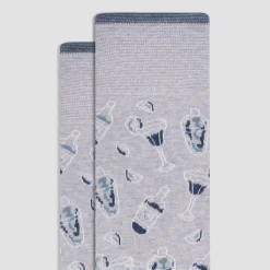 Cocktail Mid-Calf Socks