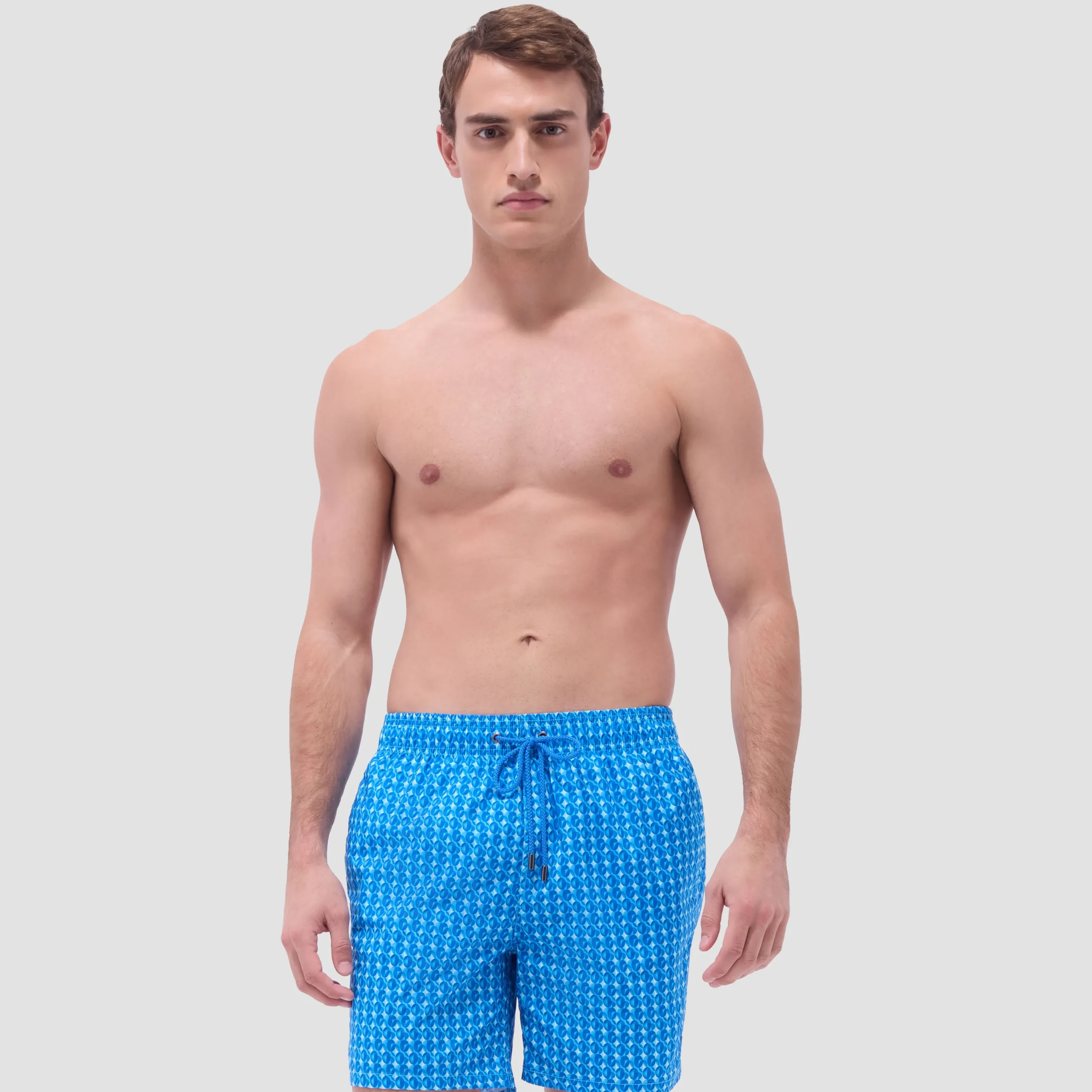 Cosmo Geometric Swim Trunks