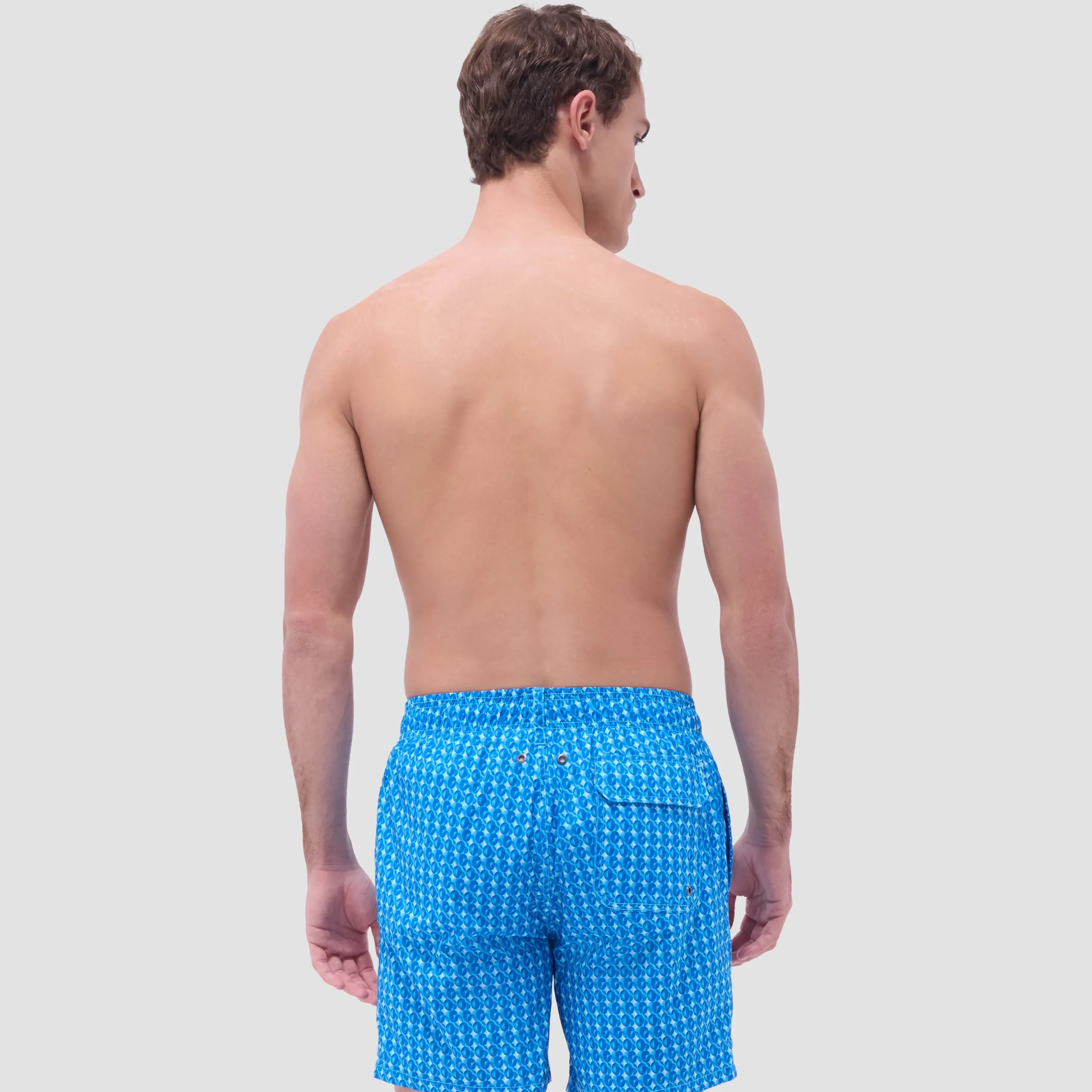 Cosmo Geometric Swim Trunks