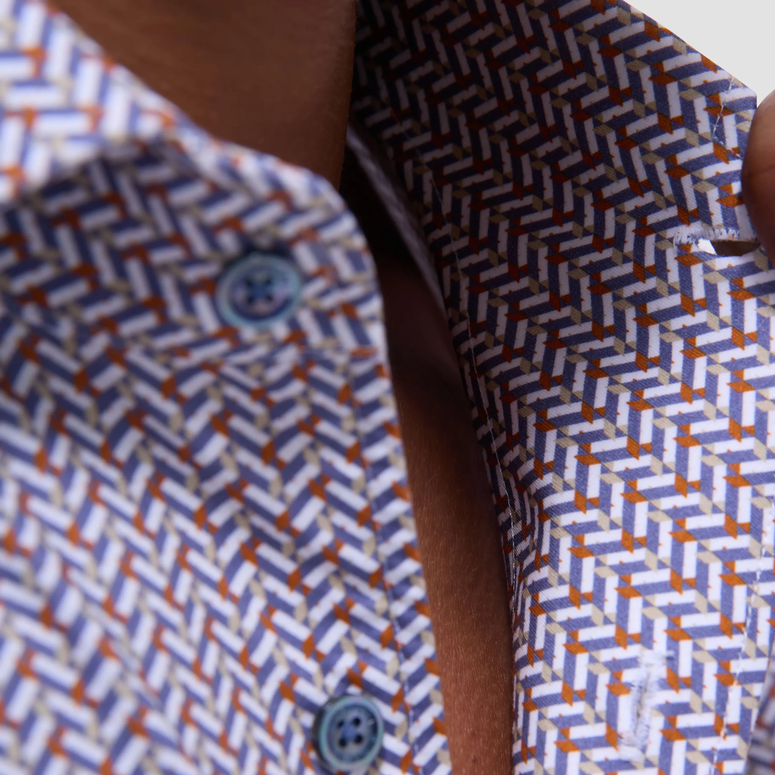 Devon Herringbone OoohCotton Shirt