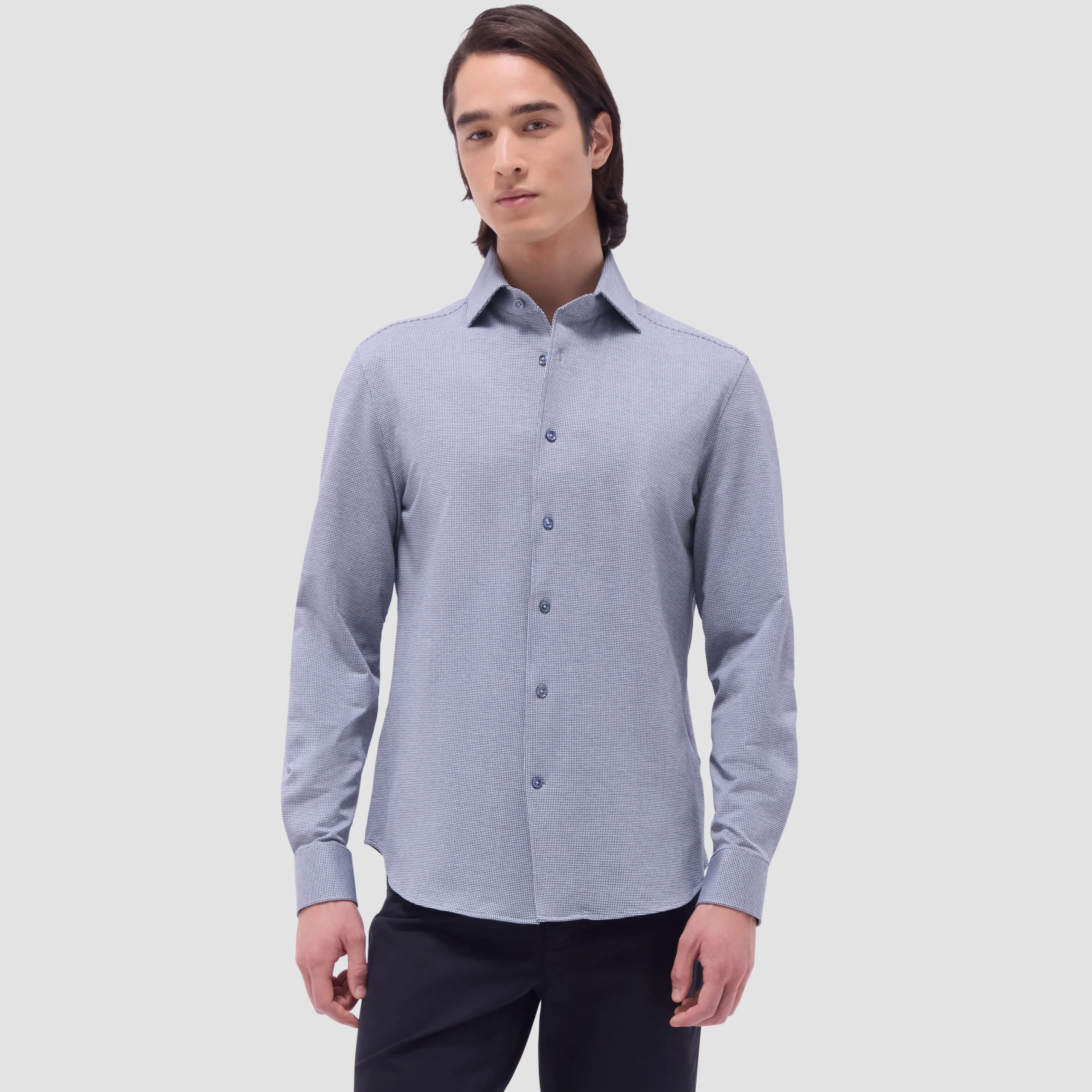 Devon Hound's Tooth OoohCotton Shirt
