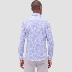 Devon Leaf Print OoohCotton Shirt
