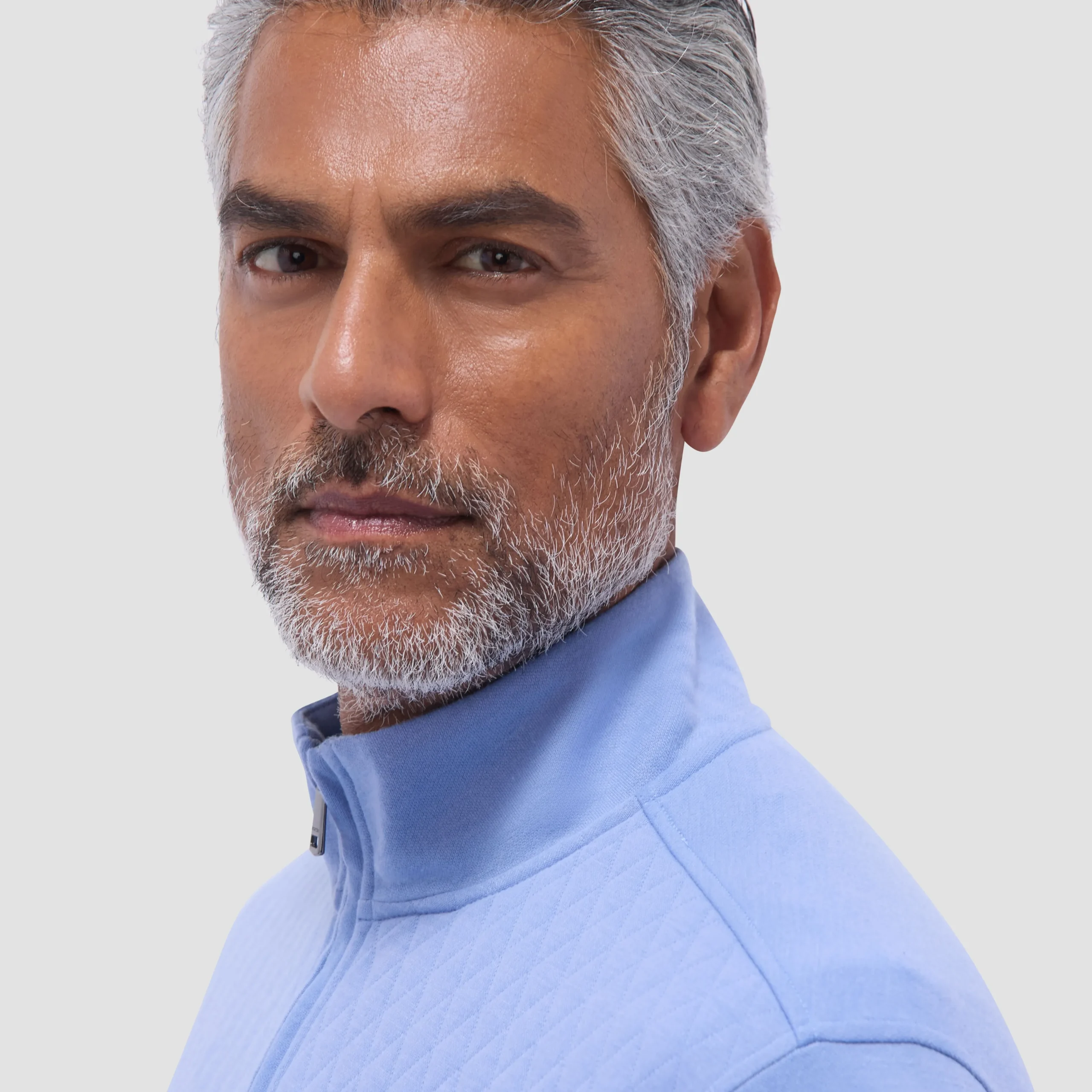 Diamond Quilt Performance Quarter-Zip Pullover
