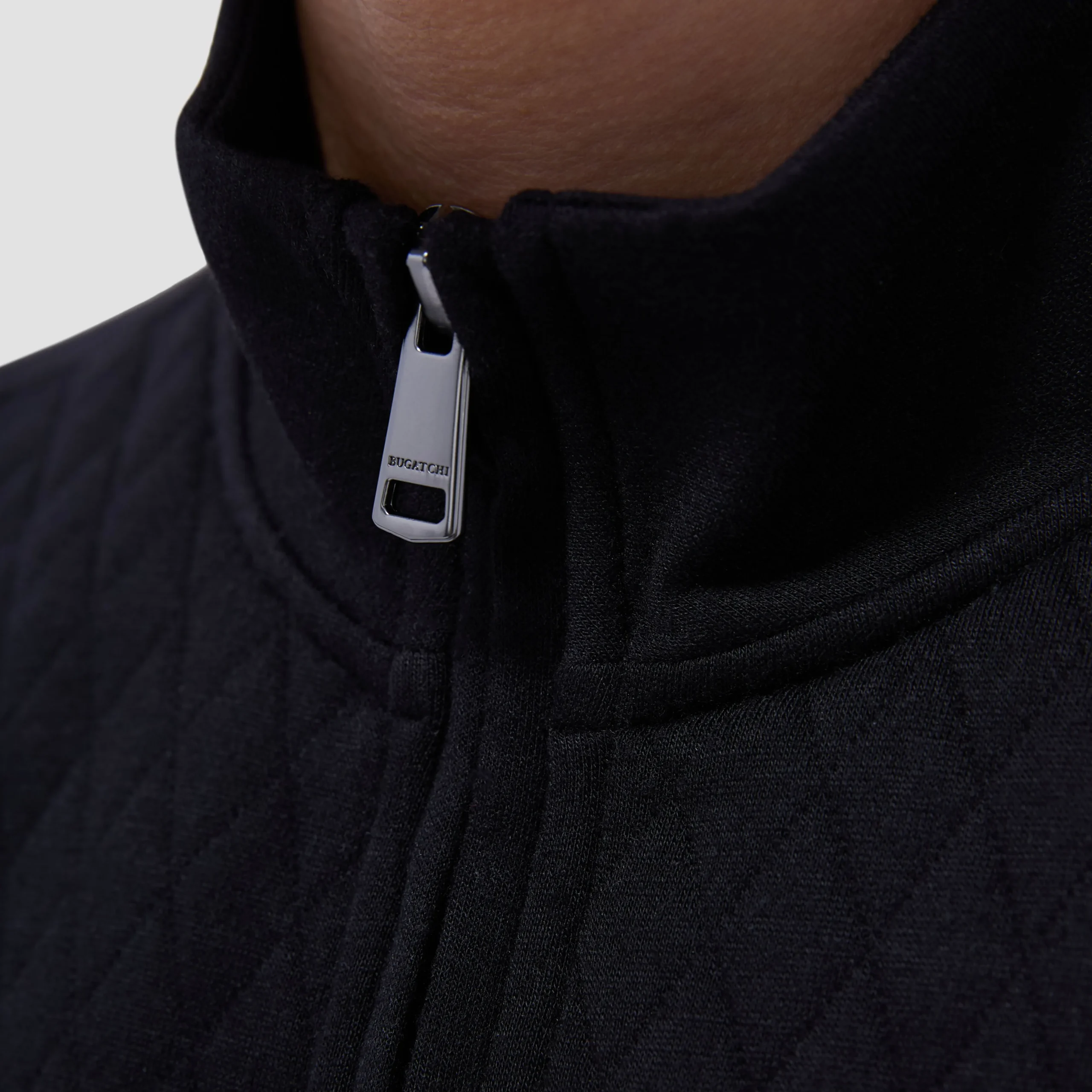 Diamond Quilt Performance Quarter-Zip Pullover