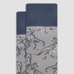 Dinosaur Mid-Calf Socks