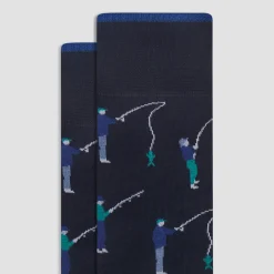 Fisherman Mid-Calf Socks