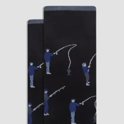 Fisherman Mid-Calf Socks