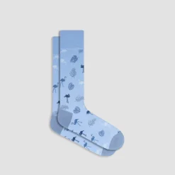 Flamingo Mid-Calf Socks