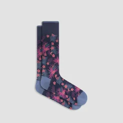 Floral Mid-Calf Socks