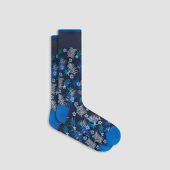 Floral Mid-Calf Socks