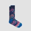 Floral Mid-Calf Socks