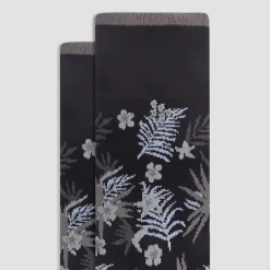 Floral Mid-Calf Socks
