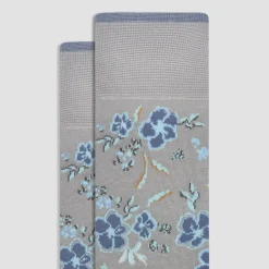 Floral Mid-Calf Socks