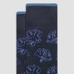 Floral Mid-Calf Socks
