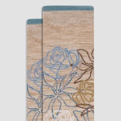 Floral Mid-Calf Socks
