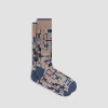 Geometric Mid-Calf Sock