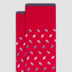 Geometric Mid-Calf Sock